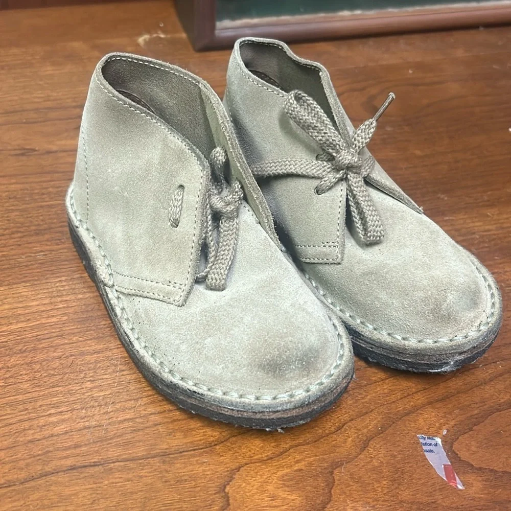 Used J Crew Kids' suede MacAlister boots 79394